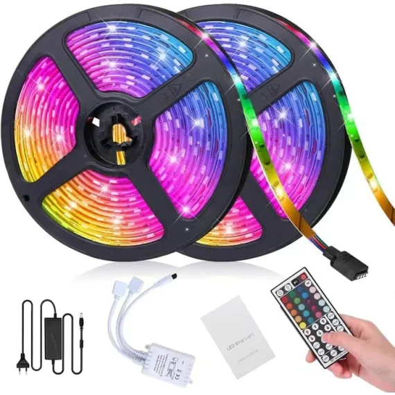 Bandă LED RGB 5m, Iluminare Decorativă